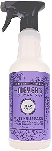 Mrs. Meyer's Multi-Surface Cleaner - Removes Dirt, Fresh Lilac Scent, Cruelty-Free - 16oz