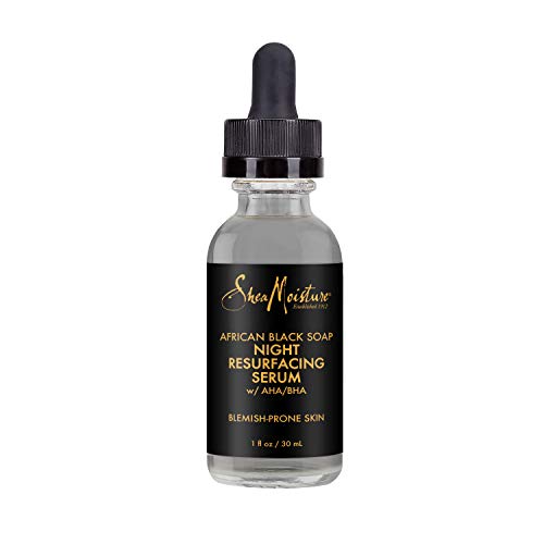 Sheamoisture Overnight Resurfacing Serum - Transforms Blemish-Prone Skin, 1 oz