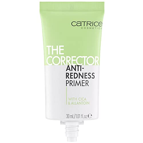 Catrice Prime and Fine Face Primer - Anti-Redness, Nourishing Cica, Vegan - 30ml