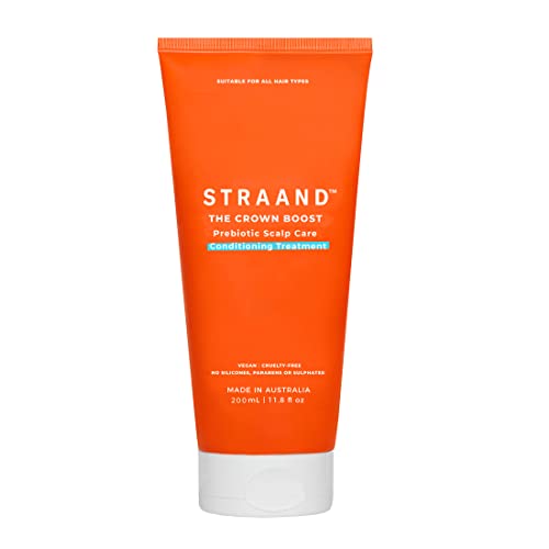 Straand Crown Boost Hair Conditioner - Hydrates & Detoxifies, Nourishing Oils - 6.8 oz