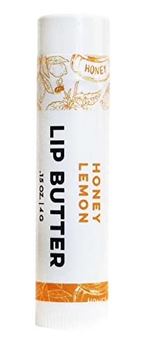 DAYSPA Body Basics Honey Lemon Lip Butter - Nourishing Hydration, Organic Oils & Beeswax - 0.5oz