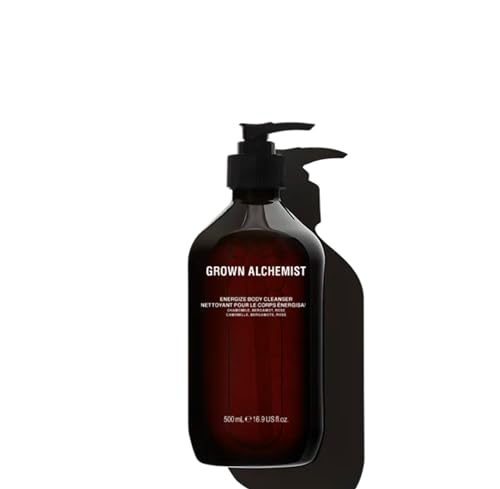 Grown Alchemist Energize Body Wash - Hydrating Chamomile & Bergamot, Gentle Cleanser - 500ml