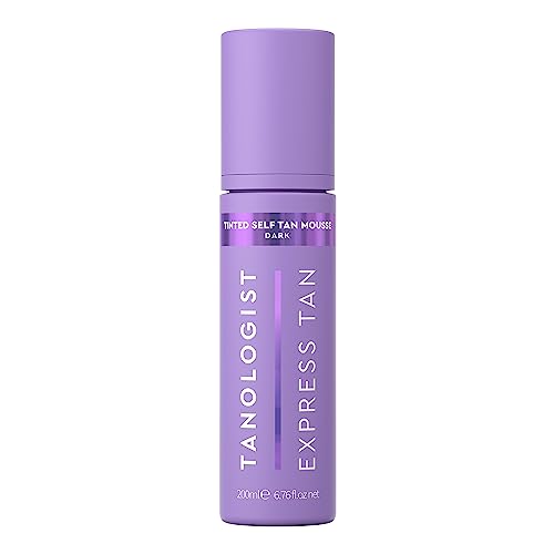 Tanologist Tinted Self-Tan Mousse - Instant Bronze, Hydrating Formula with Hyaluronic Acid - 6.76oz