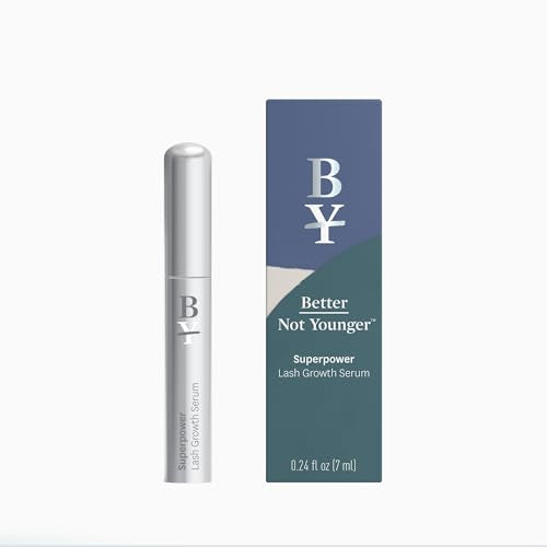 Better Not Younger Eyelash Serum - Enhances Thickness & Fullness, Peptides & Vitamins - 7ml