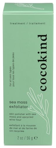 Cocokind Sea Moss Exfoliator - Gently Removes Dead Skin, Nourishes & Supports Elasticity - 1.2oz