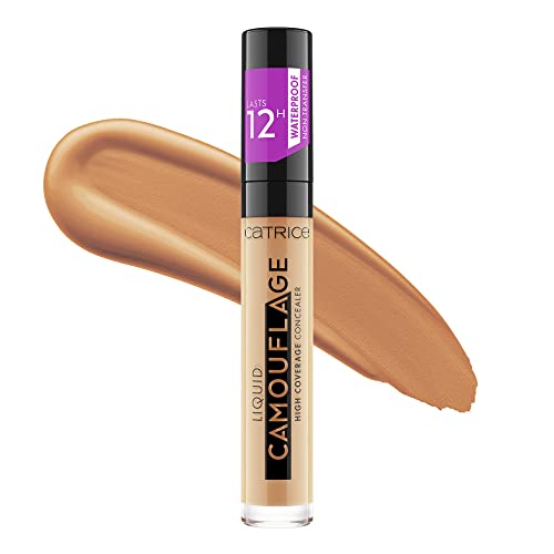 Catrice Liquid Camouflage Concealer - High Coverage, Vegan, Oil & Paraben Free - 400 Peach