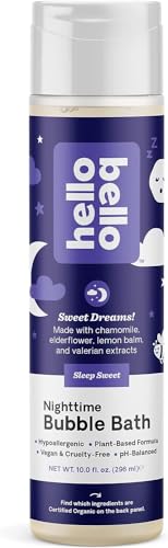 Hello Bello Bubble Bath - Gentle Hypoallergenic, Pediatrician Approved, Sleep Sweet Scent - 10oz