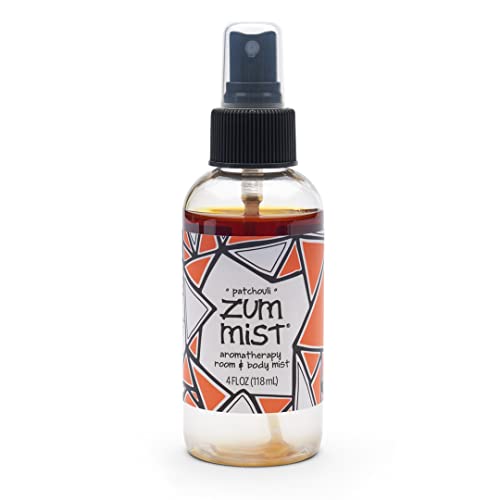 Zum Indigo Wild Patchouli Room & Linen Spray - Natural Aromatherapy Mist - 4 fl oz