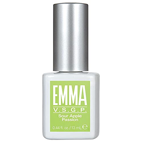 EMMA Beauty Gel Nail Polish - Long-Lasting, 12+ Free, Vegan, Sour Apple Passion - 0.44 fl. oz.