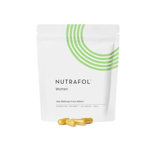 Nutrafol Women's Hair Growth Supplement - Clinically Proven, 21 Nutrients, 1 Month Supply