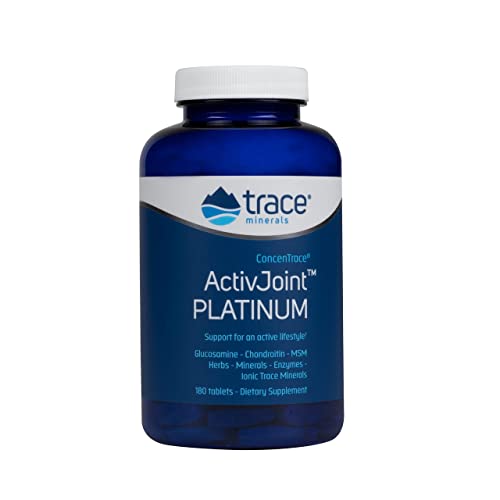 Activ Joint Platinum Trace Mineral Supplement - Supports Bone & Joint Mobility - 180 Tablets