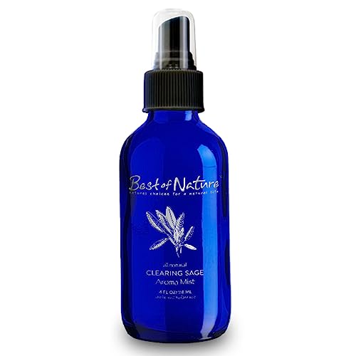 Best of Nature Linen & Room Spray - Freshens Air, Relieves Stress, Natural Essential Oils - 8oz