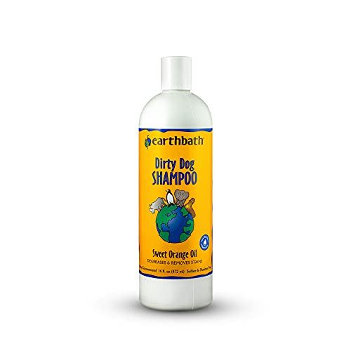 earthbath Dog Shampoo - Gentle Clean & Deodorize with Natural Ingredients - 16 Oz