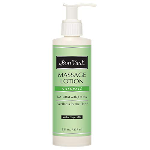 Bon Vital' Naturale Massage Oil - Relieves Muscle Soreness & Increases Circulation - 8 Oz