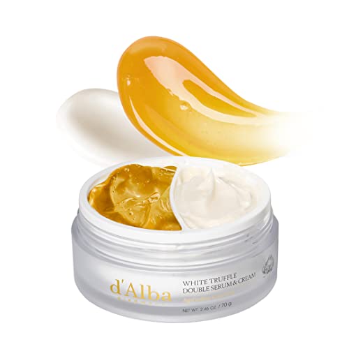 d'Alba Face Moisturizer - Vegan Collagen, Skin Firming, Non Comedogenic - 2-in-1, 2.46oz