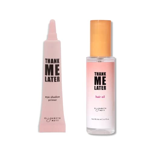 Elizabeth Mott Hair Care Bundle - Flawless Eye Primer & Moisture-Rich Hair Oil - 10g & 80ml