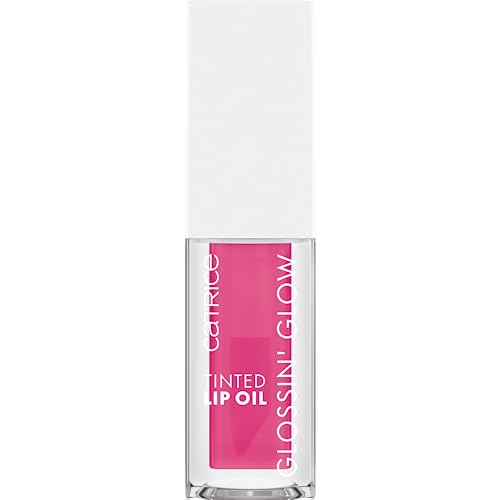 Catrice Glossin’ Glow Tinted Lip Oil - Moisturizing Shine with Cherry & Pomegranate Oils - 40ml