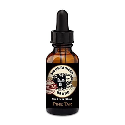 Mountaineer Brand Beard Oil - Hydrates Skin, Promotes Growth, Pine Tar Scent - 1 oz