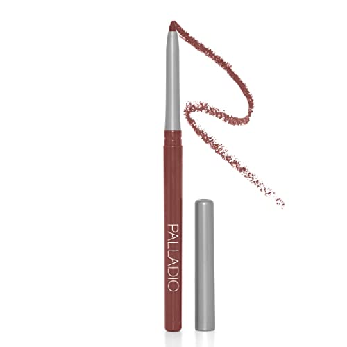 Palladio Waterproof Lip Liner - Long-Lasting, Rich Color, Moisturizing Botanicals - Naked