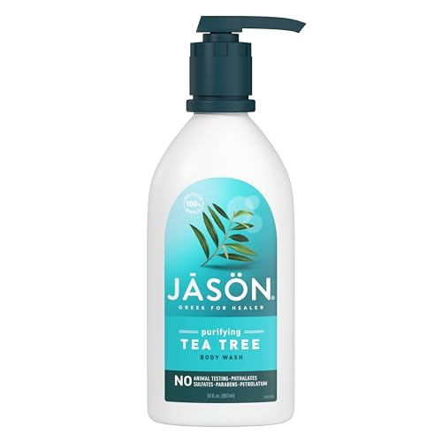 JASON Body Wash - Gentle Clean with Tea Tree & Aloe Vera, Cruelty-Free, 30 Fl Oz