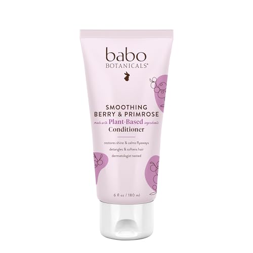 Babo Botanicals Conditioner - Moisturizing, Hypoallergenic, Detangles Hair - 8oz