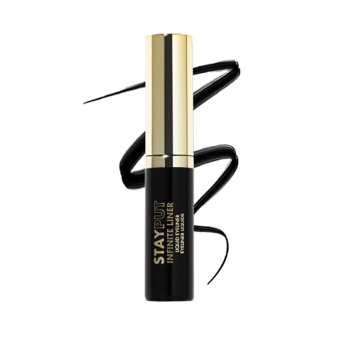 Milani Stay Put Infinite Eyeliner - Ultra-Precise, 24-Hour Wear, Vegan Formula - Black