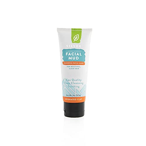 REDMOND Clay Facial Mud Mask - Deep Cleans Pores, Controls Oil & Blemishes, 4oz Tube