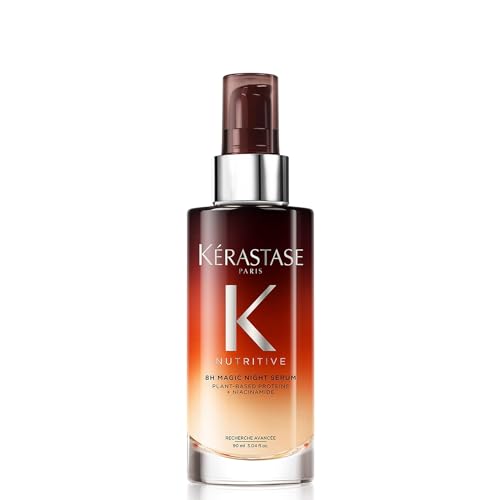 KERASTASE Nutritive 8H Magic Night Hair Serum - Deeply Hydrates, Nourishes & Detangles - 3.04 Fl Oz