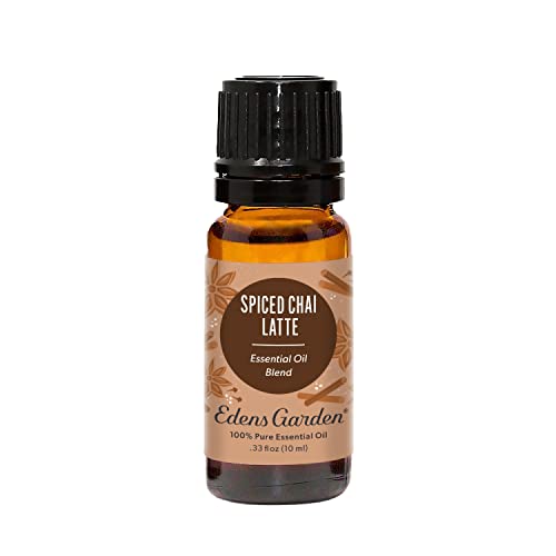 Edens Garden Spiced Chai Latte Essential Oil - Invigorating Aroma, 100% Pure - 10ml