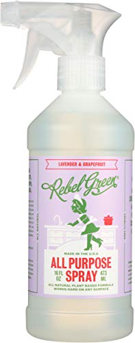 REBEL GREEN All Purpose Cleaner - Lavender Scent, Non-Toxic Ingredients - 16oz