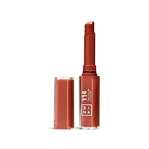 3INA The Color Lip Glow - Hydrating, Highly Pigmented Lipstick with Shea Butter - 0.05 oz