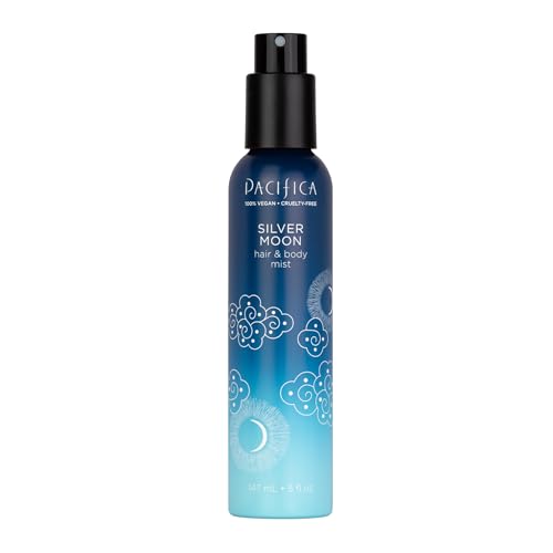 Pacifica Hair & Body Fragrance - Mood-Boosting Silver Moon Blend, Alcohol-Free, Vegan - 5oz