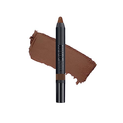 Nudestix Magnetic Matte Eye Color Pencil - Long Lasting, Vegan, Waterproof - Chocolate Shade