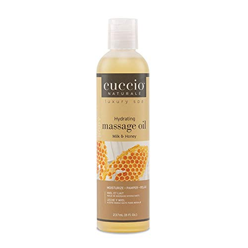 Cuccio Naturale Body Oil - Deeply Hydrating, Paraben-Free with Milk & Honey - 8oz