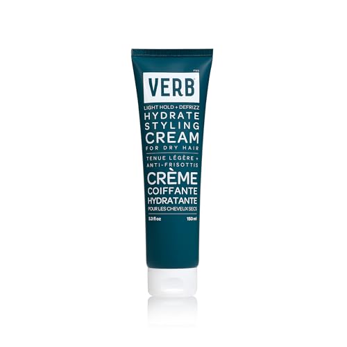 VERB® Hydrate Styling Cream - Moisturizes, Reduces Frizz by 75%, Paraben-Free - 5.3 oz