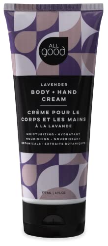 All Good Body Lotion - Hydrating Lavender Blend, Organic Ingredients, Non-Greasy - 6 fl oz