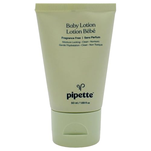 Pipette Baby Lotion - Hypoallergenic Moisturizer, Plant-Derived Fragrance - 1.69 oz