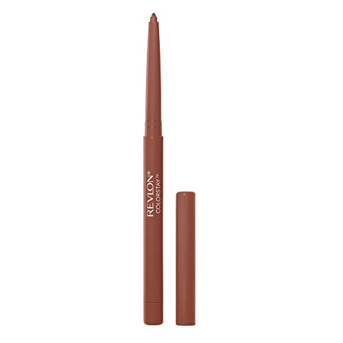 Revlon ColorStay Lip Liner - Longwear, Smooth Application, Built-In Sharpener - 630 Nude, 0.01 oz