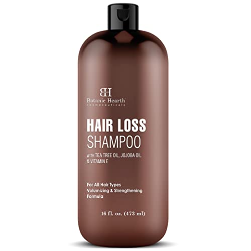 Botanic Hearth Hair Loss Treatment - Promotes Growth, Nourishes Scalp, Biotin & Tea Tree - 16 fl oz