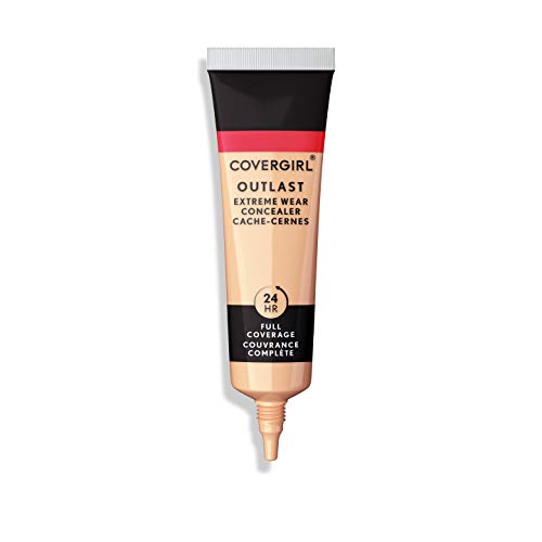 COVERGIRL Outlast Extreme Wear Concealer - Flawless Coverage, Dermatologist Tested - Fair Ivory 800