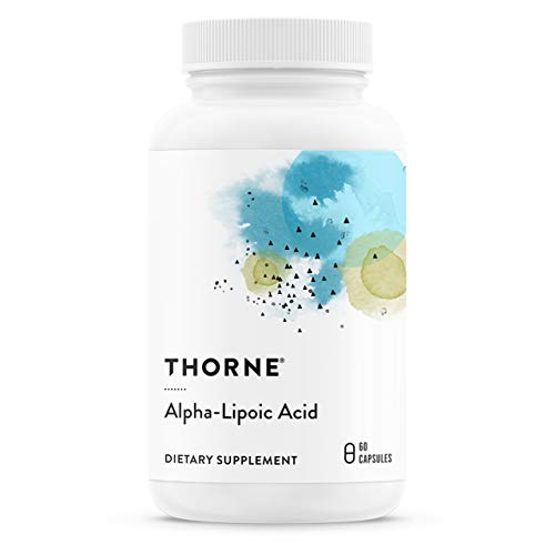 THORNE Alpha-Lipoic Acid - Liver Detox & Antioxidant Support, Nerve & Mental Health - 60 Capsules