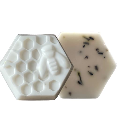 Bee-Youtiful Beauties Lavender & Honey Soap - Nourishing Cleanse, Moisturizing Formula - 4oz