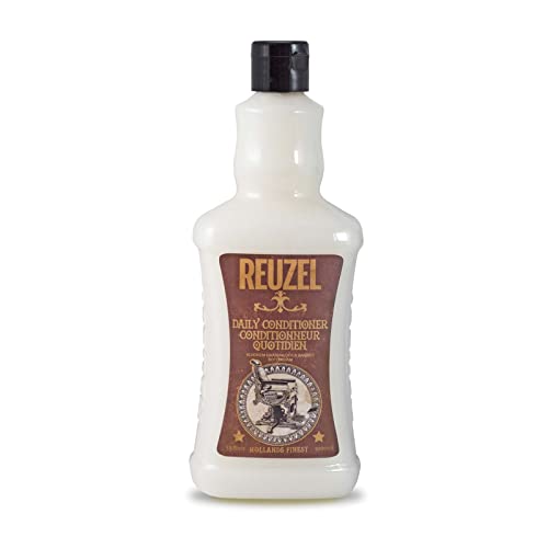 Reuzel Daily Conditioner - Deeply Moisturizing, Versatile Formula, Light Masculine Scent - 33.81oz