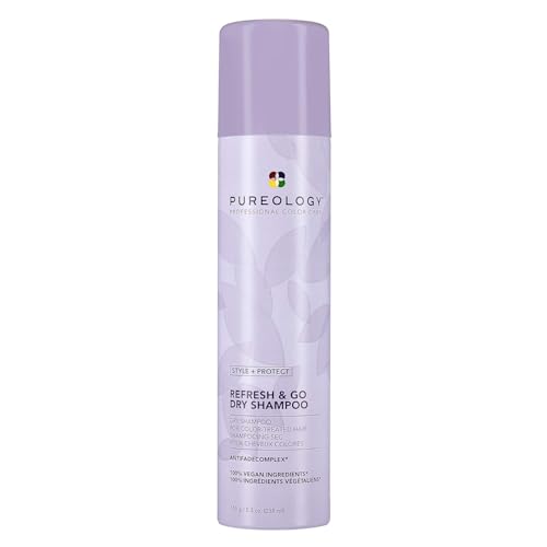 Pureology Dry Shampoo - Absorbs Oil & Dirt, Lightweight Texture, Vegan - 5.3oz