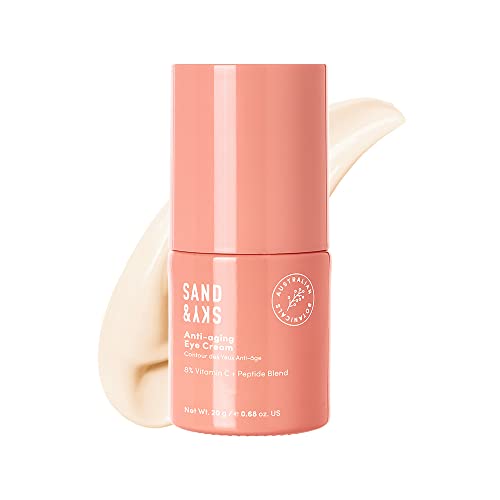 Sand & Sky Eye Cream - Reduces Dark Circles & Puffiness, Brightens Skin Tone - 15ml