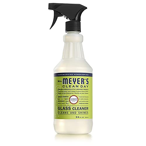 Mrs. Meyer's Clean Day Glass Cleaner - Ammonia-Free, Streak-Free Shine, Lemon Verbena - 24 Fl Oz