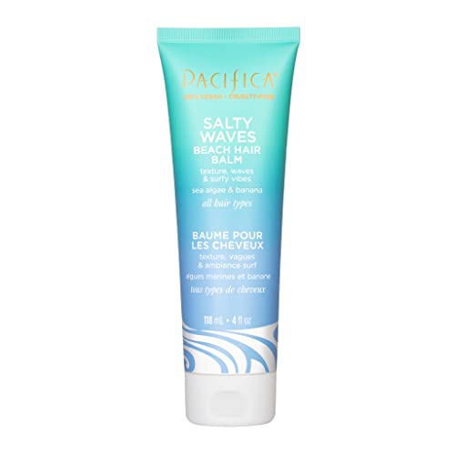 Pacifica Salty Waves Beach Hair Balm - Moisturizes & Texturizes, Unisex - 4oz Balm