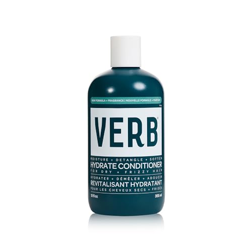 VERB® Hydrate Conditioner - Reduces Frizz, Deep Moisture with Argan & Babassu Oils - 12 oz