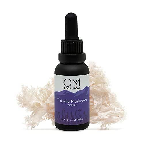 Organic Tremella Mushroom Face Serum - Ultra Hydrating, Microbiome Friendly, Vegan - 1oz