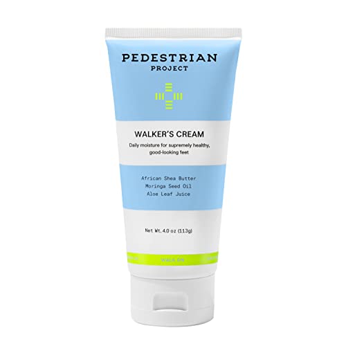 Pedestrian Project Walker’s Foot Cream - Deeply Hydrates, Softens Calluses, Vegan - 4 oz